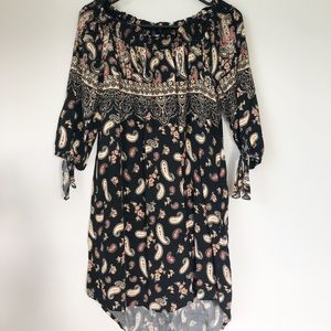 Ladies’ High-Low Off the Shoulder Dress